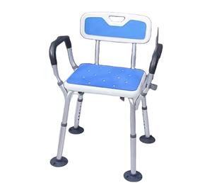 Ksitex बुजुर्ग गर्भवती महिलाओं के लिए बाथरूम विशेष शॉवर कुर्सी फोल्डेबल बुजुर्ग सीट सक्शन कप स्टूल नॉन-स्लिप के साथ यू आकार - Product Image 1