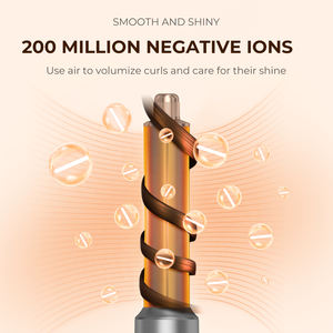Hochgeschwindigkeits-Haartrockner Falten 8 in 1 Heißluft kamm Tragbarer Lockens tab Negative Ionen Haar gebläse mit Volumizing Styler - Product Image 2