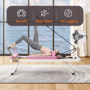 CZFIT Venta Directa de Fábrica, Precio de Fabricante, Calidad Premium, Colores Personalizables, Reformer de Pilates Plegable de Aleación de Aluminio - Product Image 5