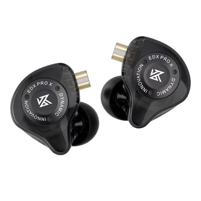 KZ EDX Pro X 1DD Earphones HiFi Bass  Dynamic Earbuds in Ear Monitor Headphones Headset Earphones Wired 3.5MM EDX PRO