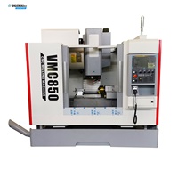 Centre d'usinage CNC VMC850 avec contrôleur GSK KND Siemens Fanuc Mitsubishi et quatrième cinquième axe Prix ​​bas