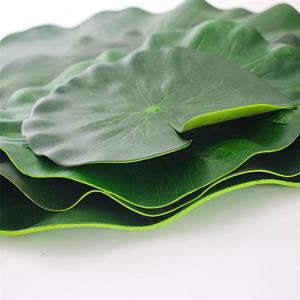 S-3517 Foglie di Loto Artificiali in Plastica per Decorazione di Laghetti e Fontane, Vendita Diretta dalla Fabbrica - Product Image 1