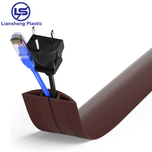 Mở Rộng Cáp Bìa Dây Điện Bảo Vệ Sàn Mềm PVC Dây Bao Gồm Quản Lý Cáp Ẩn Dây Trên Sàn - Product Image 3