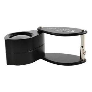 Dikai Tools Hoge Kwaliteit Juwelier Opvouwbare Optische Lens 10x Vergrootglas Diamant Triplet Loep - Product Image 2