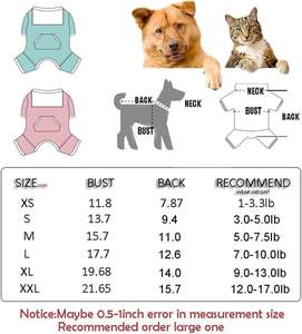 קטטה תרמית onesie לכלבים כלבים חורפי בגד חיית מחמד עבור שנזר יורקי צ 'יוואווה וחיות מחמד בעל ארבע רגליים - Product Image 6