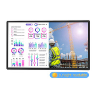 Vente flash : Ordinateur tout-en-un industriel avec écran tactile de 13,3 et 15,6 pouces, système d'exploitation Windows, Linux, Android, moniteurs à écran tactile