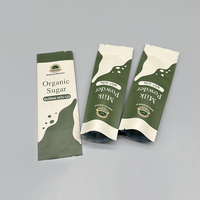 Pochette de poudre à 3 joints latéraux sac de barre alimentaire en aluminium joint arrière feuille de mylar petit bâton sachets sachets en plastique