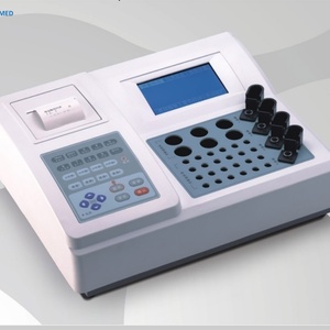 Analizador de Coagulación de Cuatro Canales CA5004, Coagulómetro con Termostato, Máquina de Análisis de Sangre con Pantalla LCD - Product Image 5