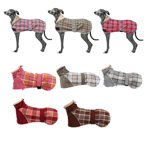 <strong>UK</strong> Style Fashion Warm <strong>Dog</strong> Coat Pet Grid <strong>Clothes</strong> Pet Coat <strong>Dog</strong> Jacket <strong>for</strong> Winter - Product Image 2