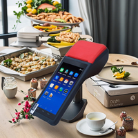 Terminal POS Android Portátil Inalámbrico de 5.5 Pulgadas con Bluetooth, USB y NFC Opcional para Restaurantes y Servicios de Catering