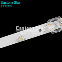 Prix d'usine ES-5034, rétroéclairage LED pour téléviseur, JS-JP55B71091ER.201(20402), bande LED à utiliser pour un kit de téléviseur de 55 pouces, barre de LED pour téléviseur