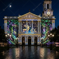 Proyección de Mapeo de Lugares Emblemáticos en Exteriores con Experiencia Visual Holográfica 3D Interactiva