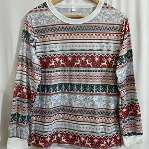 Noël personnalisé manches longues col rond bébé vêtements ensembles pull vêtements pour bébés adultes enfants unisexe famille vêtements - Product Image 4