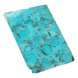 Pierres précieuses, cuivre et Turquoise, pierre précieuse naturelle chinoise, fabriquée en vrac,