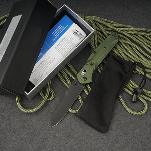 Couteau de chasse pliable BM-Osborne 940, outil de survie industriel EDC pour l'extérieur, lame CPM-S30V, manche en alliage d'aluminium, couteau de 19,6 cm - Product Image 1
