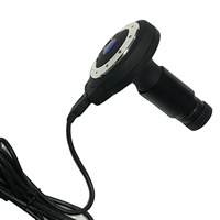 Cámara de Microscopio Digital USB MEM1300 de 1.3MP con Lente de Relé Integrada y Sensor CMOS para Inspección Industrial