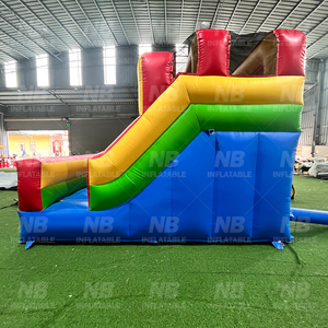 Commercial Outdoor Kids <b>Inflatable</b> Games Mini House PVC Material Includes Water Slide Blower Portable 3-Year <b>Inflatable</b> C - Product Image 2