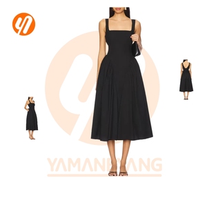 <span class=keywords><strong>Vestido</strong></span> Midi con Cuello Cuadrado Personalizado 1793 para Mujer, <span class=keywords><strong>Vestido</strong></span> <span class=keywords><strong>de</strong></span> Verano con Corte en A, <span class=keywords><strong>Vestido</strong></span> para Invitadas a Bodas Civiles, Vestidos <span class=keywords><strong>de</strong></span> Verano - Product Image 6