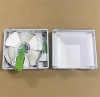 Boîtier de sortie d'informations en fibre optique FTTH à 1 port, boîtier terminal FTTR, protection de câble optique 0,9 mm, boîtier mural intérieur