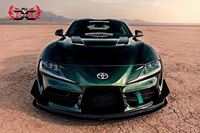Pour Toyota GR Supra A90 A91 Mk5 – Lame avant / séparateur de pare-chocs style VRS en fibre de carbone – Accessoires automobiles