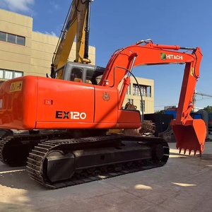 Excavadora Usada Hitachi EX120, Excavadora Hidráulica de Cadenas Original de Segunda Mano, Hitachi EX120 ZX120 360 200 - Product Image 1