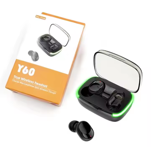 หูฟังไร้สาย TWS Y60สำหรับเล่นเกมและเล่นเกมความหน่วงควบคุมเสียงรบกวน - Product Image 1