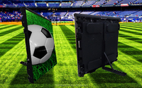 P6 P8 Publicité Extérieure LED Périmètre Écran Affichage Basket-Ball Football Football Stade pour LED Panneau D'affichage Pantalla Led