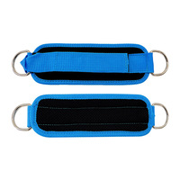 Sangles de cheville avec corde de traction pour entraînement de force Taekwondo, protection de pied pour sports de résistance, anneau haltère