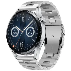 三星银河手表3、华为手表gt 3专业表带智能手表配件新款超轻钛表带