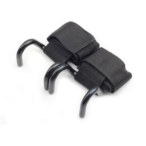 Gancho Profesional de Acero para Levantamiento de Pesas con Soporte para Muñeca, Negro, Talla Única, para Asistencia en Entrenamiento de Dominadas y Mejora de la Fuerza de Agarre - Product Image 1