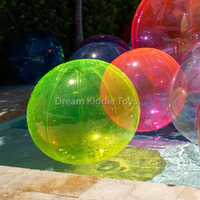 Chine usine PVC personnalisé grand ballon coloré gonflable décoration ballon flottant géant ballon d'eau gonflable