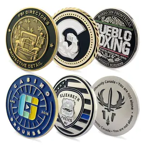 Produttori all'ingrosso moneta souvenir sfida personalizzata moneta souvenir in metallo personalizzata