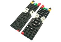 Clavier conducteur de télécommande de TV en caoutchouc de silicone à membrane personnalisée Clavier industriel pour appareils ménagers
