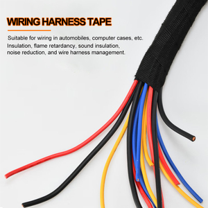 Kabelbaum Hochtemperatur-Drahtseil webstuhl Selbst klebendes Kabelbaum band für den Wickel schutz von elektrischen Kraftfahrzeugen - Product Image 3