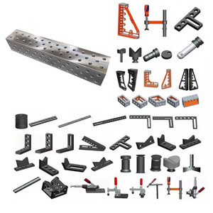 HT300 Angle de support en fonte Iron3D Plate-forme de soudage flexible Positionnement rapide Goupille de verrouillage Support Angle <span class=keywords><strong>Fer</strong></span> - Product Image 3