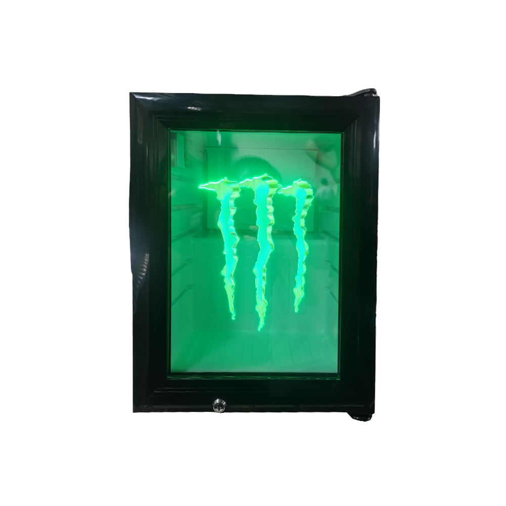 Monster Energy Drink Freezer - Efficient Beverage Display