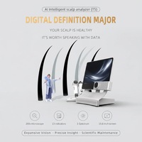 Análisis Profesional Comercial Multilingüe del Cuero Cabelludo con Diagnóstico WiFi Portátil con IA para Sebo, Caspa, Pigmentación, Pérdida de Cabello y Envejecimiento