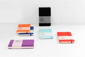 LABON-Cuaderno de tapa dura A5, diario de papel grueso Premium con banda elástica - Product Image 6