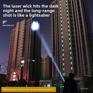 Wholesale Powerful Led <b>Flashlights</b> Ultra Bright Tactical Light Emergency Spotlights Telescopic Battery - Product Image 6