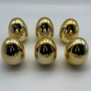 <b>Wholesale</b> Electroplated Painted <b>Easter</b> <b>Egg</b> 10cm15cm25cm Plastic Golden <b>Egg</b> Electroplated <b>Easter</b> Print <b>Egg</b> Opening - Product Image 6
