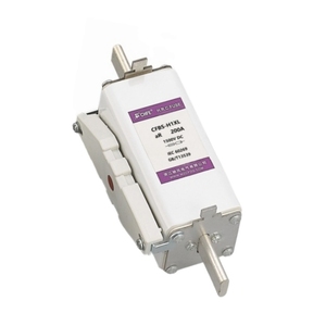 Fusible haute vitesse 1500VDC en céramique et porcelaine, corps carré, contacts à connexion par boulons, capacité de coupure 100kA pour stockage d'énergie - Product Image 1