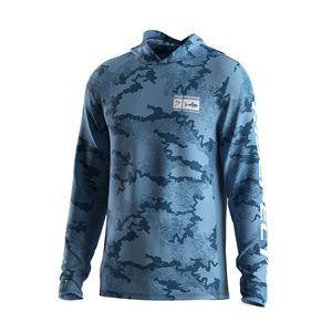 Camiseta Premium con Capucha para Hombre, Protección Solar, Paneles de Malla Duraderos, Ideal para Pesca durante Todo el Día - Product Image 1