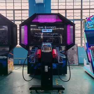 electric shooting arcade LED indoor coin operated <b>game</b> Coin-op shooting simulator <b>machine</b> Arcade shooting <b>game</b> equipment - Product Image 2
