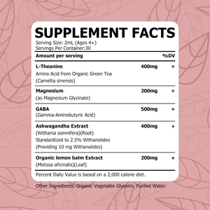 Best Selling Magnesium GABA Ashwagandha Liquid Drops for Adults to Supports Cardiovascular Health Dietary Supplements - Product Image 4