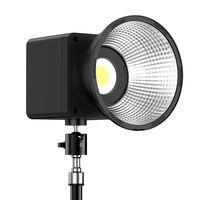 Luz LED de Video COB de 60W y 6700mAh con Salida Continua, Soporte en Forma de U, para Fotografía de Estudio, Transmisión en Vivo, Grabación, Belleza, C60R TLCI