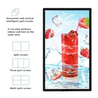 Écran LCD vertical pour montage mural, lecteur publicitaire, moniteur tactile, réseau WiFi Android