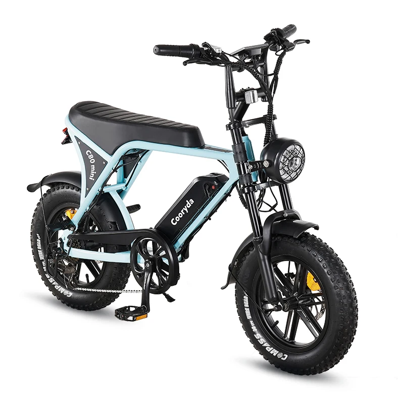 電動バイクCooryda C80ミニファットバイク250ワット大人用電動