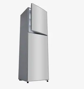 Refrigerador combinado de dos puertas, diseño de escarcha Manual, barato, gran oferta, 196L