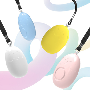 พวงกุญแจ LED ไซเรนเตือนภัยส่วนบุคคล140dB กำหนดเองได้พวงกุญแจขนาดกะทัดรัดปลุกปาร์ตี้เดินป่าเดินทาง - Product Image 2