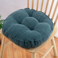 Coussin de sol d'extérieur en tissu velours et coton PP 45x45cm avec logo personnalisé, vente en gros d'usine CZFIT, coussin de yoga pour chaise